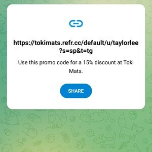 Toki mat discount!